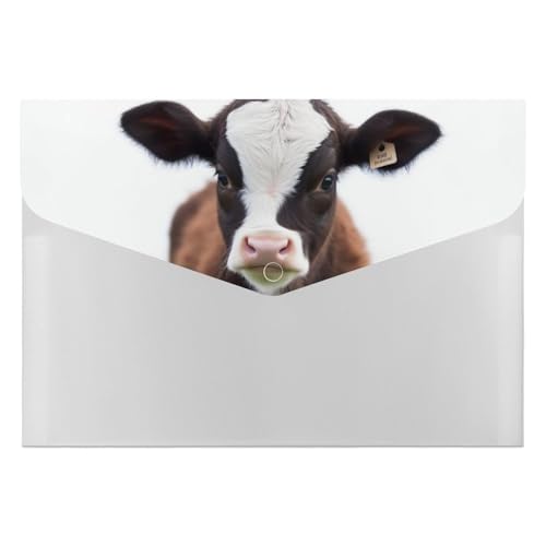 Kuh-Aktenordner, Organizer, langlebig, mit 6 Fächern, Ordner für Aktenschrank, Büro, Lebenslauf-Portfolio Kuh-Aktenordner, Organizer, langlebig, mit 6 Fächern, Ordner für Aktenschrank, Büro, Lebenslauf-Portfolio von DWTJKMS