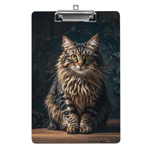 Niedliches und schönes Katzen-Klemmbrett aus Acryl, niedliches modisches Klemmbrett, dekorativ, 31,8 x 21,6 cm, Standard-A4-Größe, Acryl-Clip für Klassenzimmer, Lehrer, Bürobedarf Niedliches und schönes Katzen-Klemmbrett aus Acryl, niedliches modisches Klemmbrett, dekorativ, 31,8 x 21,6 cm, Standard-A4-Größe, Acryl-Clip für Klassenzimmer, Lehrer, Bürobedarf von DWTJKMS