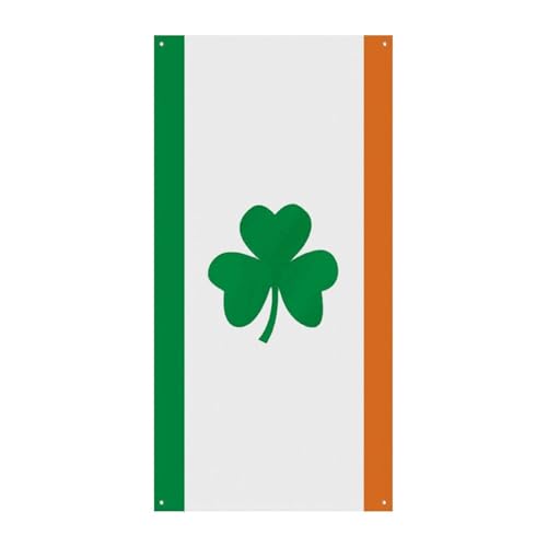 Türabdeckung "Happy Irish Holidays", 90 x 180 cm, Party-Banner, saisonales Willkommensschild, vertikale Dekoration, Türaufhängung für Veranda, Eingang, Gartendekoration Türabdeckung "Happy Irish Holidays", 90 x 180 cm, Party-Banner, saisonales Willkommensschild, vertikale Dekoration, Türaufhängung für Veranda, Eingang, Gartendekoration von DWVSFJM