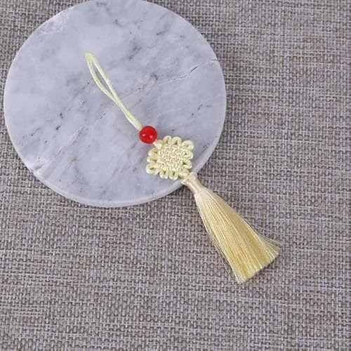2/5 Stück 5 cm Festliche Quasten Anhänger chinesischer Knoten Seidenquasten Nähen Vorhang Charms Quaste DIY Handwerk Geschenk Schmuckherstellung Dekor-5 Stück-Beige 2/5 Stück 5 cm Festliche Quasten Anhänger chinesischer Knoten Seidenquasten Nähen Vorhang Charms Quaste DIY Handwerk Geschenk Schmuckherstellung Dekor-5 Stück-Beige von DXCCSA