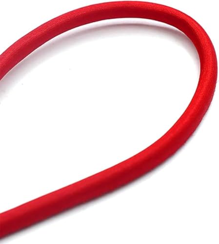 DXEAIN Bastelband, Band, doppelseitiges Satinband, 54,6 Yard, 5 mm Cheongsam-Streifen, Satin-Polyesterseil, runder Faden, Stoff for Heimwerkerarbeiten, Cheongsam-Zubehör, Polsterung,(3) von DXEAIN