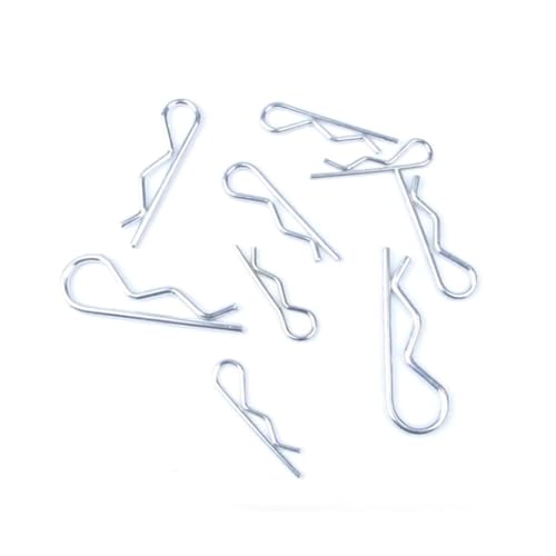 DXEAIN R-Clips aus Edelstahl, Edelstahl-Splinte vom Typ R, 10 Stück M1 M1.2 M1.6 M1.8 M2 M2.5 M3 M3.5 Stahl-Splinte vom Typ R, Wellenform, Geteilte Clip-Klemme, Haartraktorstift DXEAIN R-Clips aus Edelstahl, Edelstahl-Splinte vom Typ R, 10 Stück M1 M1.2 M1.6 M1.8 M2 M2.5 M3 M3.5 Stahl-Splinte vom Typ R, Wellenform, Geteilte Clip-Klemme, Haartraktorstift von DXEAIN