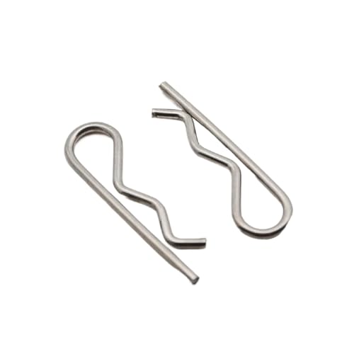 DXEAIN R-Clips aus Edelstahl, Edelstahl-Splinte vom Typ R, 2–10 Stück M1 M1,2 M1,6 M1,8 M2 M2,5 M3 M3,5 M4 Federsplinte vom Typ R, wellenförmige Geteilte Clip-Klemme, Haar DXEAIN R-Clips aus Edelstahl, Edelstahl-Splinte vom Typ R, 2–10 Stück M1 M1,2 M1,6 M1,8 M2 M2,5 M3 M3,5 M4 Federsplinte vom Typ R, wellenförmige Geteilte Clip-Klemme, Haar von DXEAIN