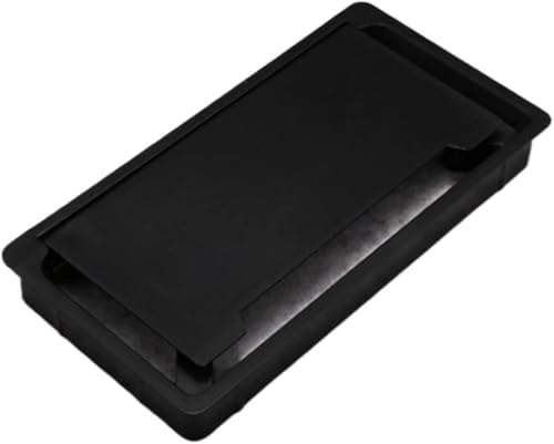 Schreibtischtülle, ABS, rechteckig, Tischsteckdose, Computerkabelschutz, Organizer, Möbelbeschläge, Schreibtischtülle, ABS, rechteckig, Tischsteckdose, Computerkabelschutz, Organizer, Möbelbeschläge, von DXEAIN