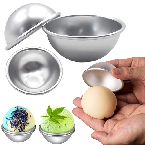 DXIA 6 Stücke Badebombe Formen, Seifenform Bath Bomb Molds, Aluminium Bath Bomb Kuchen Molds, DIY Badebombe Kit,für Hausgemachte Badebomben und Basteln Sie Ihre Eigenen Fizzles für Handwerk DXIA 6 Stücke Badebombe Formen, Seifenform Bath Bomb Molds, Aluminium Bath Bomb Kuchen Molds, DIY Badebombe Kit,für Hausgemachte Badebomben und Basteln Sie Ihre Eigenen Fizzles für Handwerk von DXIA