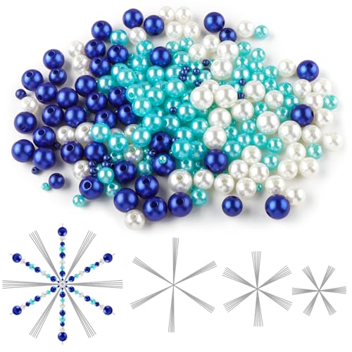 DXLing 1680 Stück Drahtsterne Rohlinge für Perlensterne 24 Weihnachten Schneeflocken Drahtsterne + 1512 Perlen + 144 Fixierern Metall Schneeflocken zum Basteln Perlen Weihnachten Party Dekorationen DXLing 1680 Stück Drahtsterne Rohlinge für Perlensterne 24 Weihnachten Schneeflocken Drahtsterne + 1512 Perlen + 144 Fixierern Metall Schneeflocken zum Basteln Perlen Weihnachten Party Dekorationen von DXLing