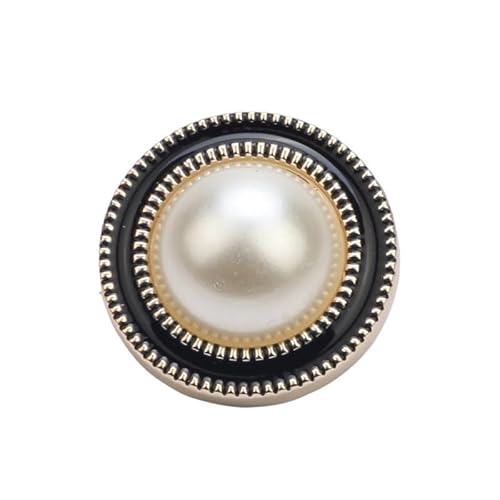 Mantelknöpfe, Perlenknöpfe, Blumenknöpfe, Vintage-Perlen-Manschettenknöpfe, Nähen, Ersatz-Kurzwarenknopf for Blazer-Hemd (Farbe: A 22 mm)(Color:A 20mm) von DXZYHMSDF