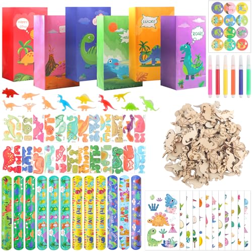 DXiongW 138 Stück Dino Mitgebsel Kindergeburtstag DIY Dinosaurier Holz zum Bemalen Bastelset Dino Party Geschenke Kreativ Dinosaurier Spielzeug Figuren Mitgebsel Tüten für Junge 4 5 6 7 8 9 10 Jahre DXiongW 138 Stück Dino Mitgebsel Kindergeburtstag DIY Dinosaurier Holz zum Bemalen Bastelset Dino Party Geschenke Kreativ Dinosaurier Spielzeug Figuren Mitgebsel Tüten für Junge 4 5 6 7 8 9 10 Jahre von DXiongW