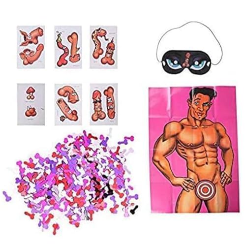 DYBADYSA 1 Packung Junk On The Hunk Night Out Partyzubehör Gastgeschenk Brautparty Hochzeit Spiel Set N1 von DYBADYSA