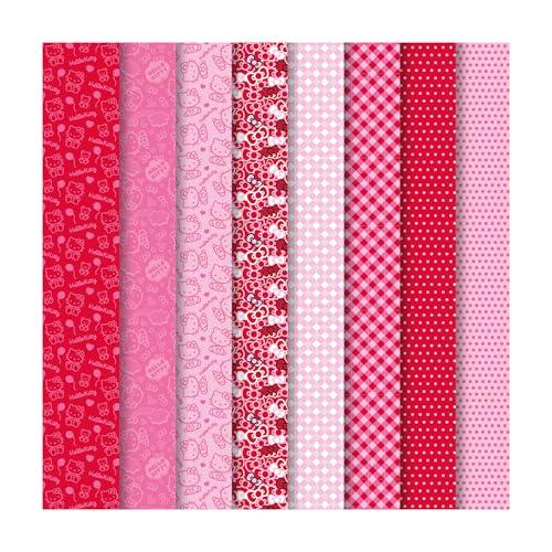 DRESS YOUR DOLL Stoffpakete Zum Nähen Barbie Zubehör Kleidung HALLO KITTY ROSA Bedruckter Stoff Nähvorlagen Werkzeuge ca. 22 x 30 cm Stoffsets Dekostoff Puppen Style Fashion Design Kit DRESS YOUR DOLL Stoffpakete Zum Nähen Barbie Zubehör Kleidung HALLO KITTY ROSA Bedruckter Stoff Nähvorlagen Werkzeuge ca. 22 x 30 cm Stoffsets Dekostoff Puppen Style Fashion Design Kit von Vervaco