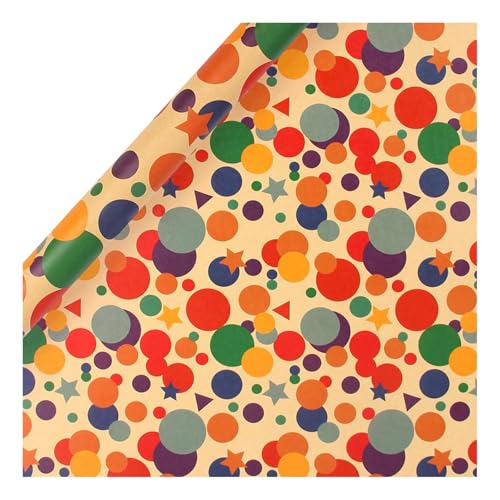 Seidenpapier Weißdruck Einwickeln Happy Birthday Gift Paper Geschenkpapier Geschenkpapier Geschenkpapier Geschenkpapier Spaß (Green, One Size) von DYKeWei