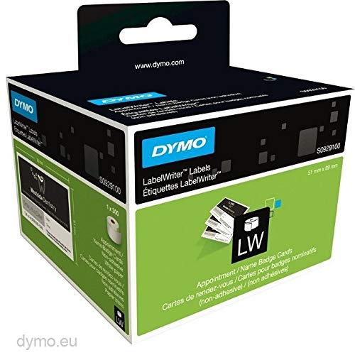 DYMO Etiketten Rolle S0929100 S0929100 89 x 51mm Papier Weiß 300 St. Nicht klebend Terminkarten, Visitenkarten DYMO Etiketten Rolle S0929100 S0929100 89 x 51mm Papier Weiß 300 St. Nicht klebend Terminkarten, Visitenkarten von DYMO