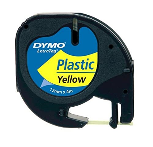 DYMO TAPE LETRA TAG 12MM X 4M RED PLASTIC (S0721570) von DYMO