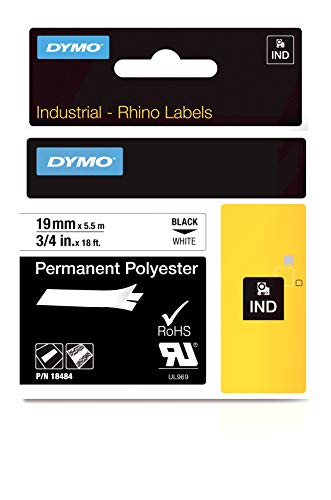 Dymo 19 mm RHINO Permanent Polyester D1 Schriftband für von DYMO