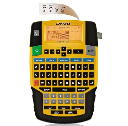 Dymo S0955960 Etikettendrucker, gelb, schwarz gelb Dymo S0955960 Etikettendrucker, gelb, schwarz gelb von DYMO