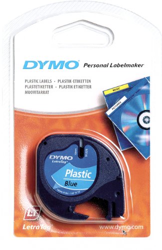 Dymo Schriftband 91225 LetraTag 12mm/4m blue von DYMO