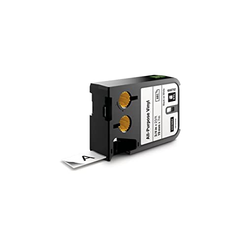 DYMO XTL Allzweck-Vinyletikett | 19 mm x 7 m | Schwarz auf Weiß DYMO XTL Allzweck-Vinyletikett | 19 mm x 7 m | Schwarz auf Weiß von DYMO