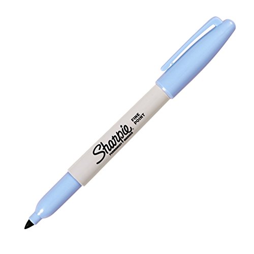 SHARPIE Fine Point Permanent Marker – Permanent Markers (Blue, Blue, Grey, Plastic) von DYMO