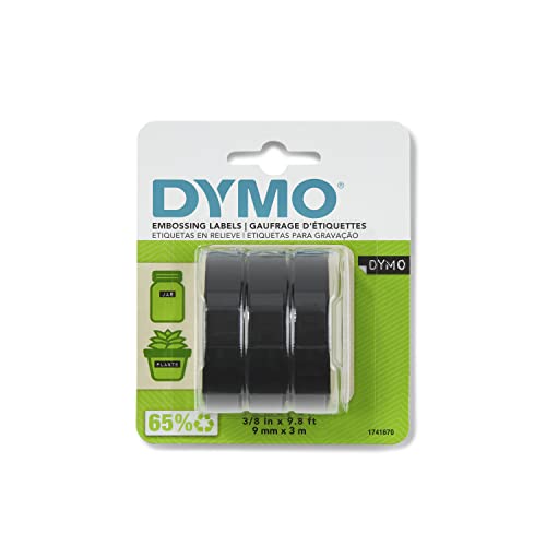 Sanford Beschriftung Maker Tape Refill 3/8 Zoll x 9,8 feet-black von DYMO