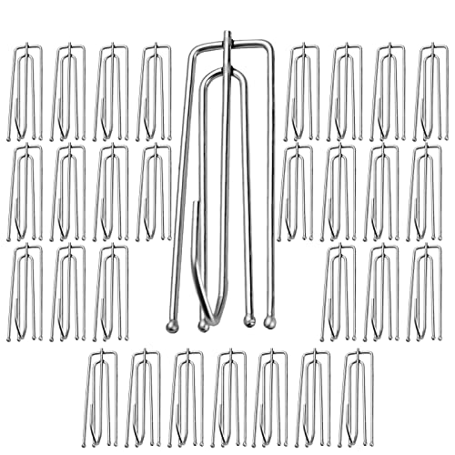 30 Stück Vorhänge Haken Edelstahl Clips Gardinenhaken Klammer Klemmhaken für Gardinen und Vorhangringe Schienen 30 Stück Vorhänge Haken Edelstahl Clips Gardinenhaken Klammer Klemmhaken für Gardinen und Vorhangringe Schienen von DYOUen
