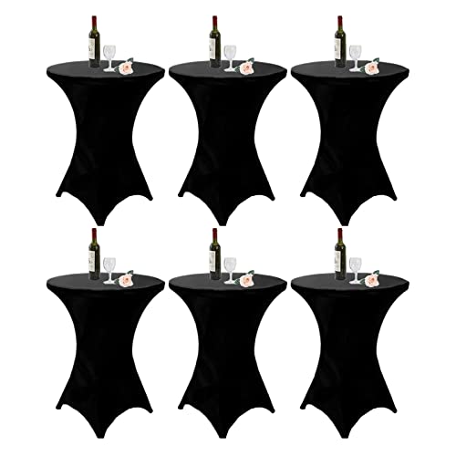 6 Stück Stretch Stehtisch Husse Stehende Tischdecke 80 x 110cm Elastische Tischdecken für Bar Counter, Runde Tisch Hochzeit, Geburtstagsfeier… 6 Stück Stretch Stehtisch Husse Stehende Tischdecke 80 x 110cm Elastische Tischdecken für Bar Counter, Runde Tisch Hochzeit, Geburtstagsfeier… von DYOUen