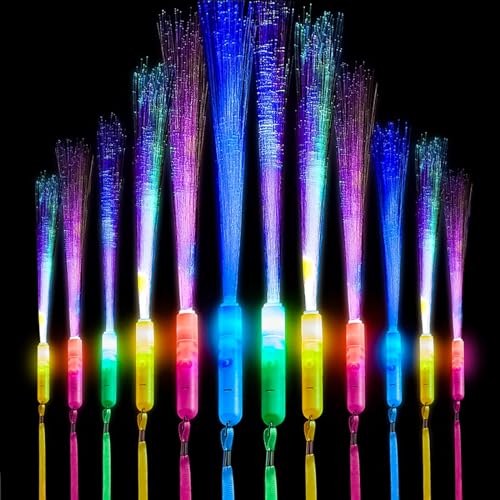 DYOUen 36 Stück Glow Sticks Party Zubehör LED Glow in der Dunkelheit Stick für Kinder, Weihnachten, Party, Konzert, Geburtstag, Hochzeit (Weiß, Sammeln, 36) von DYOUen