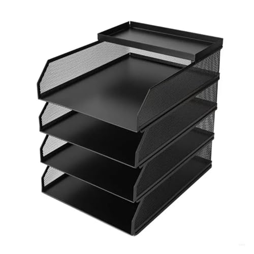 3/4-stufige Büro-Aktenablagen Papieraufbewahrung Briefablage Schreibtisch-Organizer Notizbücher Sortierer Rack Supplies(Four floors) von DYYEUAVT