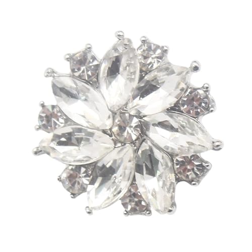5 Stücke 20mm Kristall Strass Knöpfe Handarbeiten Nähen Schnalle DIY Silber Metall Sammelalbum Hochzeit Dekoration 5 Stücke 20mm Kristall Strass Knöpfe Handarbeiten Nähen Schnalle DIY Silber Metall Sammelalbum Hochzeit Dekoration von DYYEUAVT