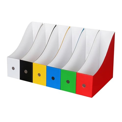 6 Pcs Schreibtisch Datei Veranstalter Farbe Management Regal Boxen Desktop Dokument Halter Bunte 6 Pcs Schreibtisch Datei Veranstalter Farbe Management Regal Boxen Desktop Dokument Halter Bunte von DYYEUAVT