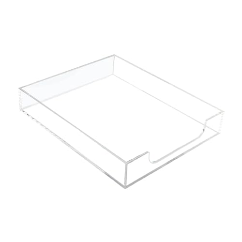 Briefablage-Papier-Organizer, transparentes stapelbares Desktop-Zubehör von DYYEUAVT