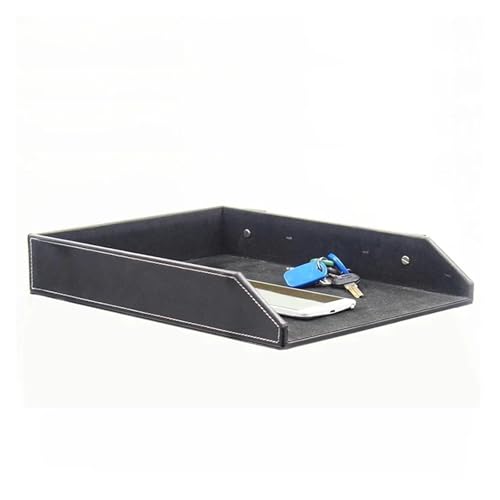 Business Single Layer File Tray Leder Schreibtisch Diverse Container Halter Büro Dokumente Lagerung Platte Schreibwaren Business Single Layer File Tray Leder Schreibtisch Diverse Container Halter Büro Dokumente Lagerung Platte Schreibwaren von DYYEUAVT