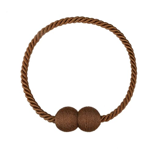 DYYEUAVT 1 & 2 STÜCKE Magnetische Vorhang Raffhalter Zarte Halter Raffhalter Schnalle Clips Hängende Kugel Schnalle Raffhalter Vorhang Dekor Zubehör(Color 10,2PCS) von DYYEUAVT