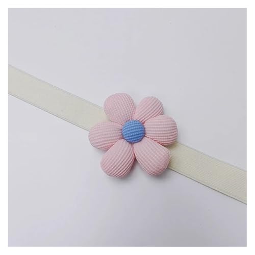 DYYEUAVT 2 Stück Vorhang-Raffhalter in Blumenform, elastisches Band, Fenstervorhangschnallen, magnetische Schnalle, Vorhangseilhalter, Kinderzimmer, Heimdekoration(1 Flower-Pink) von DYYEUAVT