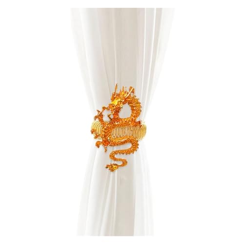 DYYEUAVT 2 Teile/Satz Lotus Design Vorhang Schnallen Vorhang Raffhalter for Home Schlafzimmer Wohnzimmer Fenster Vorhang Wohnaccessoires(C12-2pcs) von DYYEUAVT