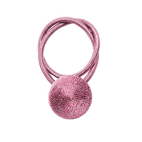DYYEUAVT 2PC Starke Magnetische Raffhalter Vorhang Wohnkultur Schnalle Clips Zubehör Schnallen Vorhang Haken Halter Holdback Verband(Pink) von DYYEUAVT