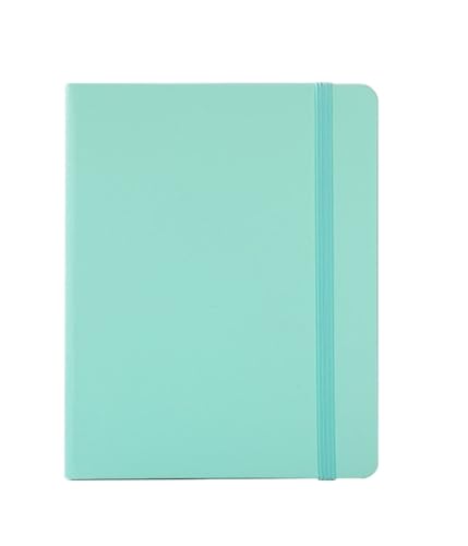 DYYEUAVT 2pc Notebook Leder Büro Journal Tagebuch Notizblock Schreibwaren Student Klasse Gefüttert NoteBook 200 Seiten(Green) von DYYEUAVT
