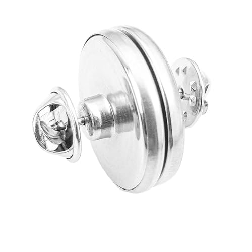 DYYEUAVT 8 Paar Vorhangmagnete for Verschließen, Vorhanggewichte, Magnetklammern mit Reißzwecke, magnetische Vorhanghalterschnalle for Geschlossenhalten von Vorhängen(25mm 8pcs) von DYYEUAVT