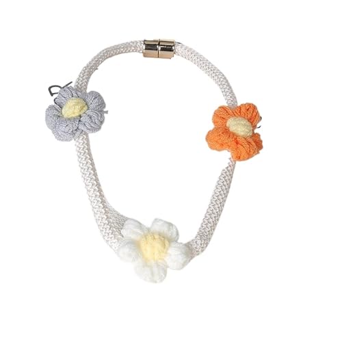 DYYEUAVT Kleine Vorhang-Zurrgurte mit frischen Blumen, stanzfreie Wohnkultur, Vorhang-Raffhalter, magnetische Schnalle, Vorhangseilhalter, Schnallen(Style 04) von DYYEUAVT