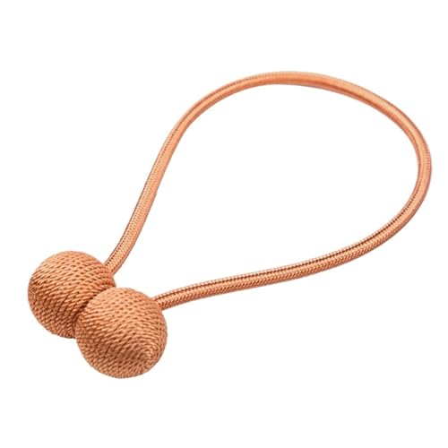 DYYEUAVT Kopfhörer Perle Vorhang Bindung Magnet Magnetische Saug Vorhang Schnalle Montage Perforierte Kuh String Vorhang Bindung Seil(Color 12,2PCS) von DYYEUAVT