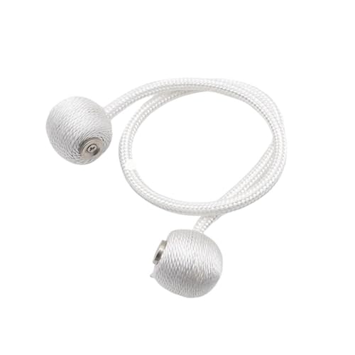 DYYEUAVT Magnetische Ball Vorhang Raffhalter Krawatte Seil Zubehör Stangen Accessoires Rücken Holdbacks Schnalle Clips Haken Halter Home Decor(Color 11) von DYYEUAVT