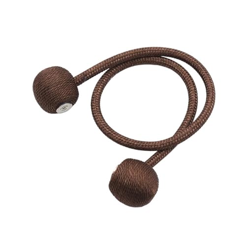 DYYEUAVT Magnetische Ball Vorhang Raffhalter Krawatte Seil Zubehör Stangen Accessoires Rücken Holdbacks Schnalle Clips Haken Halter Home Decor(Color 13) von DYYEUAVT