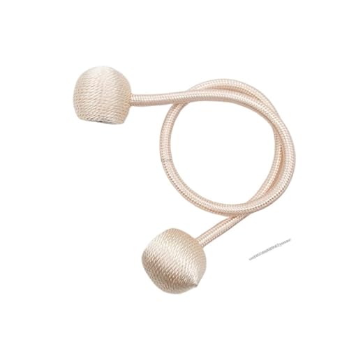 DYYEUAVT Magnetische Ball Vorhang Raffhalter Krawatte Seil Zubehör Stangen Accessoires Rücken Holdbacks Schnalle Clips Haken Halter Home Decor(Color-8) von DYYEUAVT