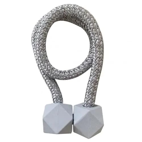 DYYEUAVT Magnetische Polyester Vorhang Raffhalter Halter Haken Ball Schnalle Clip Home Decor Krawatte Zurück Zubehör(Gray) von DYYEUAVT