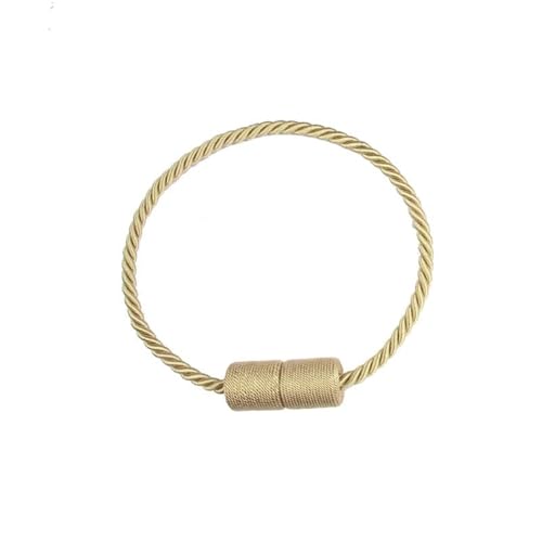 DYYEUAVT Magnetische Vorhang Raffhalter Clip Vorhänge Schnalle Halter Dekorative Hause Polyester Vorhänge Zubehör(Gold2,1 Piece) von DYYEUAVT