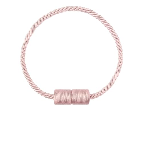 DYYEUAVT Magnetische Vorhang Raffhalter Clip Vorhänge Schnalle Halter Dekorative Hause Polyester Vorhänge Zubehör(Pink 3,2 Pieces) von DYYEUAVT