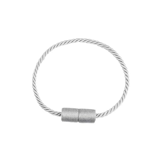 DYYEUAVT Magnetische Vorhang Raffhalter Clip Vorhänge Schnalle Halter Dekorative Hause Polyester Vorhänge Zubehör(Silver2,1 Piece) von DYYEUAVT