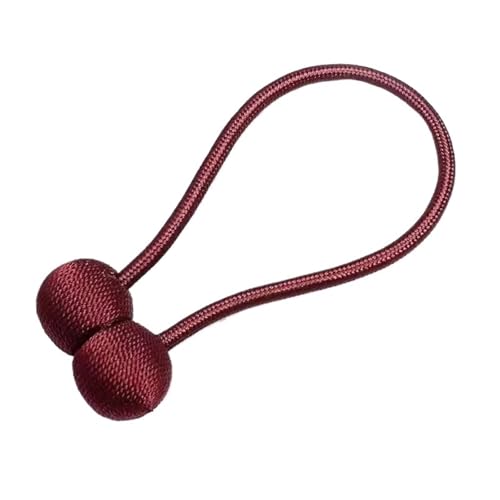 DYYEUAVT Magnetische Vorhangschnalle, Raffhalter, Vorhangklammern, ohne Stanzen, modernes Vorhangzubehör, Perlen-Magnetkugel, Heimdekorationszubehör(Color 7) von DYYEUAVT