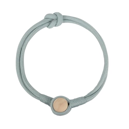 DYYEUAVT Magnetischer Vorhang-Raffhalter, handgewebte Baumwollvorhänge, Halter, Raffhalter, Seilschnalle, Heimdekorateure, Zubehör(Blue,2pc) von DYYEUAVT