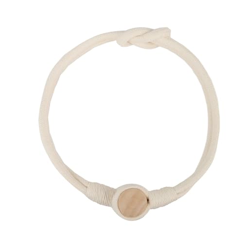 DYYEUAVT Magnetischer Vorhang-Raffhalter, handgewebte Baumwollvorhänge, Halter, Raffhalter, Seilschnalle, Heimdekorateure, Zubehör(Color 1,1pc) von DYYEUAVT
