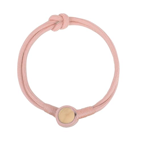 DYYEUAVT Magnetischer Vorhang-Raffhalter, handgewebte Baumwollvorhänge, Halter, Raffhalter, Seilschnalle, Heimdekorateure, Zubehör(Pink,1pc) von DYYEUAVT